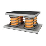 Isotop DMSN BL steel springs with dampers