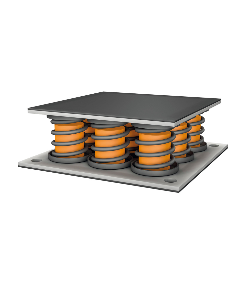Isotop DMSN BL-9 steel springs with damper