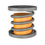 Isotop DMSN KTL (CDC) Steel Springs with Dampers