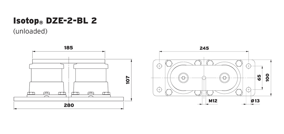 Isotop DZE-2-BL 2 diagram