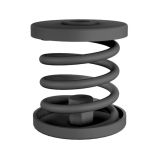 Anti-Vibration Spring Mounts / Isotop MSN CDC (Cathodic Dip-Coated) Steel spring isolators