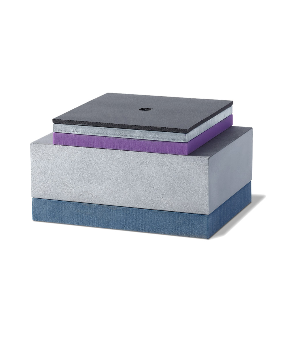 Isotop SE-DE Elevator Sandwich vibration damping pad