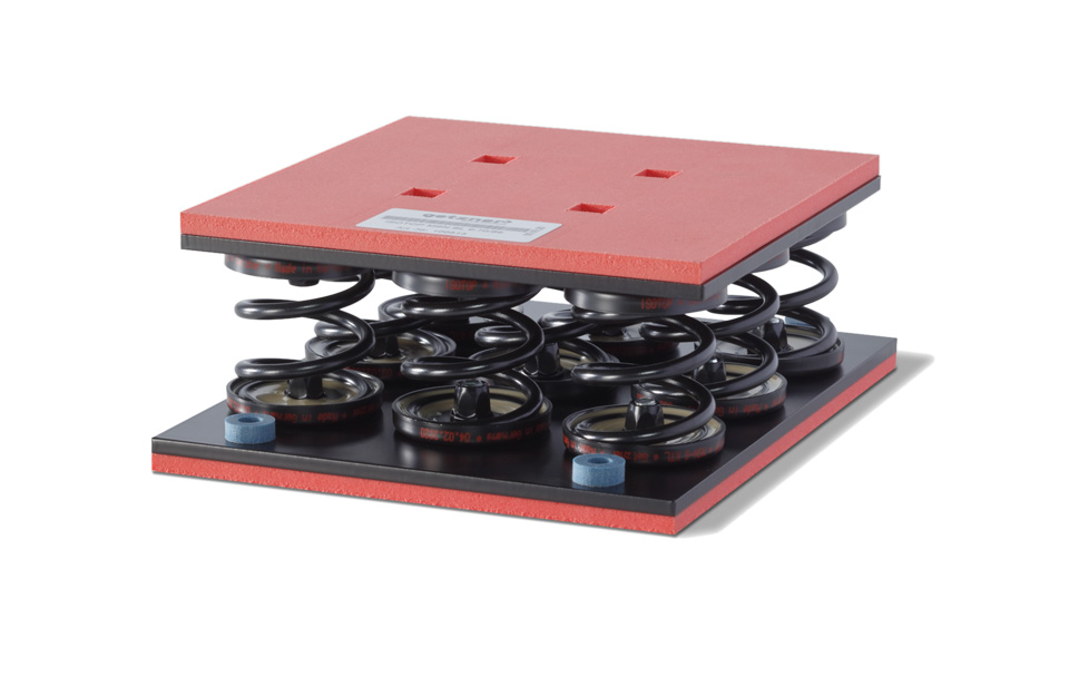 Isotop Steel Spring Block Element