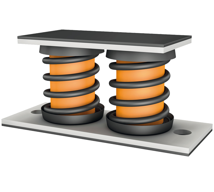 Isotop Steel Springs with Dampers